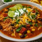 Creamy Chicken Taco Soup