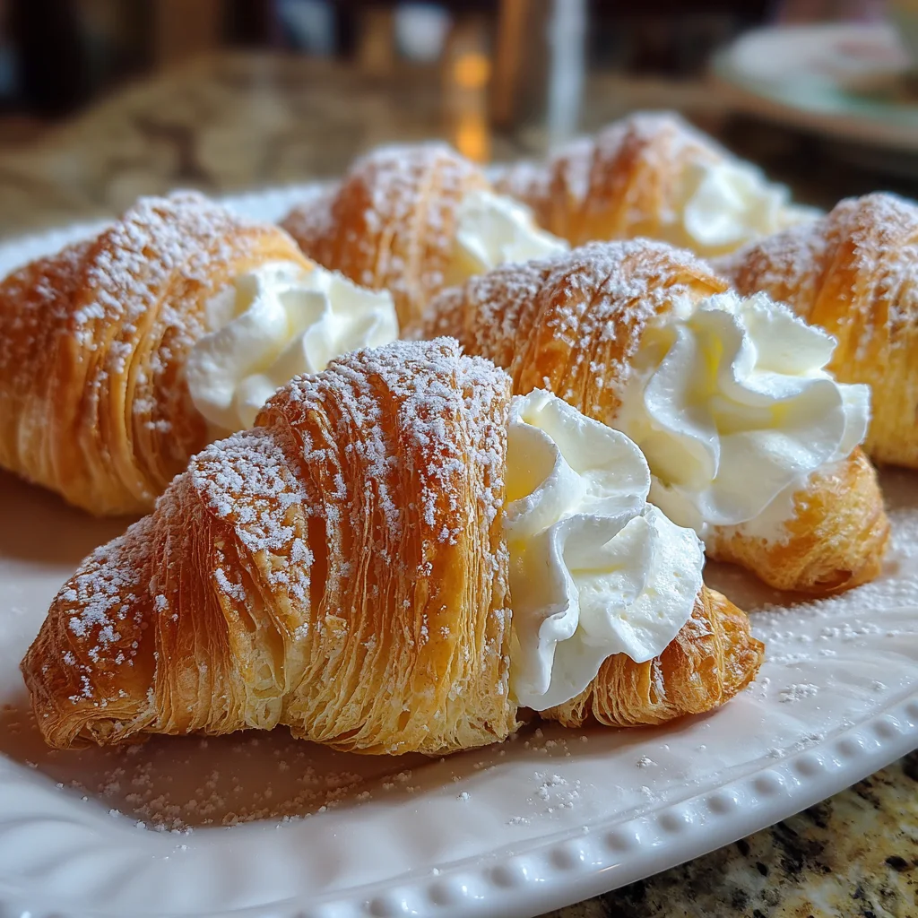 Easy Homemade Cream Horns