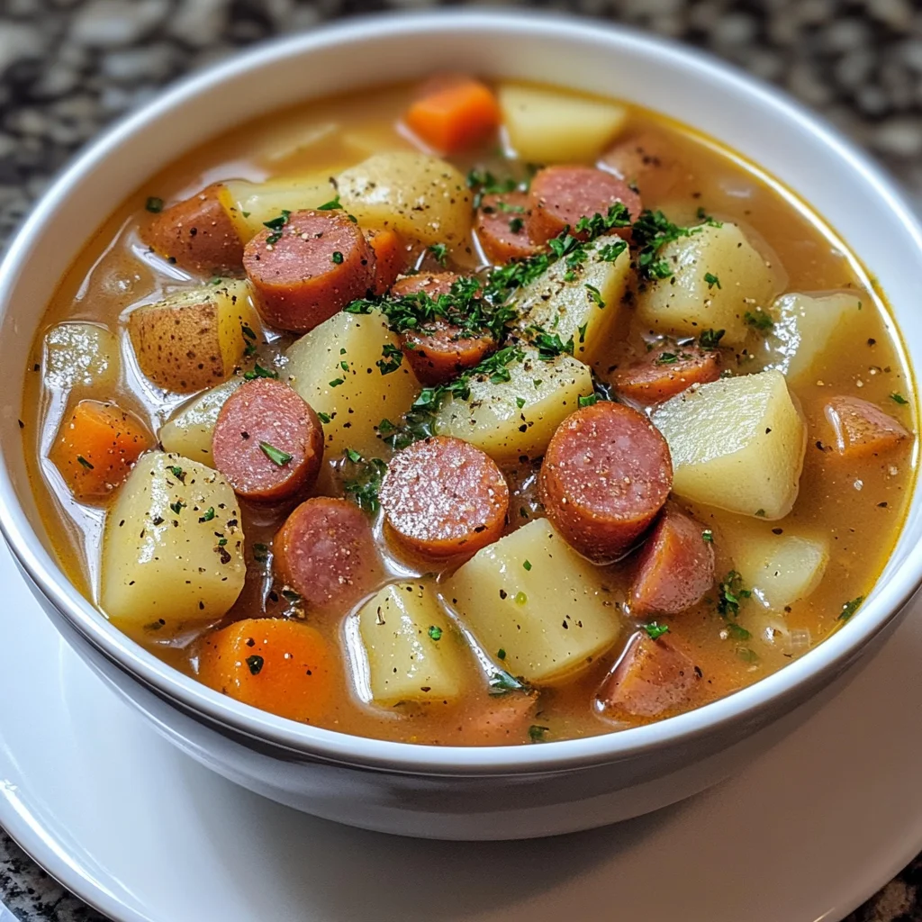 Kielbasa Potato Soup: Cozy, Smoky & Ready in 30 Mins!
