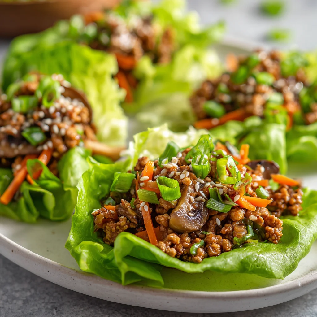 Chicken Lettuce Wraps – Light, Flavor-Packed & Perfect for Any Occasion!