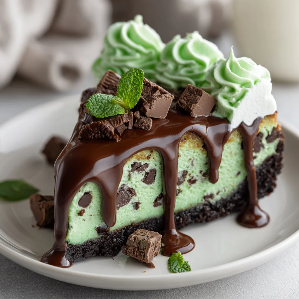 Mint Chocolate Cheesecake – Lush, Refreshing & Ultra-Decadent!