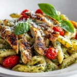 Creamy Chicken Pesto Pasta – Luscious, Herby & Dinner in 20–30 Minutes!