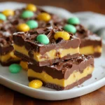 Cadbury Egg Fudge | Creamy, Festive & Perfect for Easter Treats!