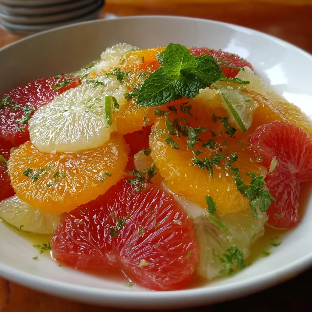 Refreshing Mixed Citrus Fruit Salad | Juicy, Vibrant & Naturally Sweet!