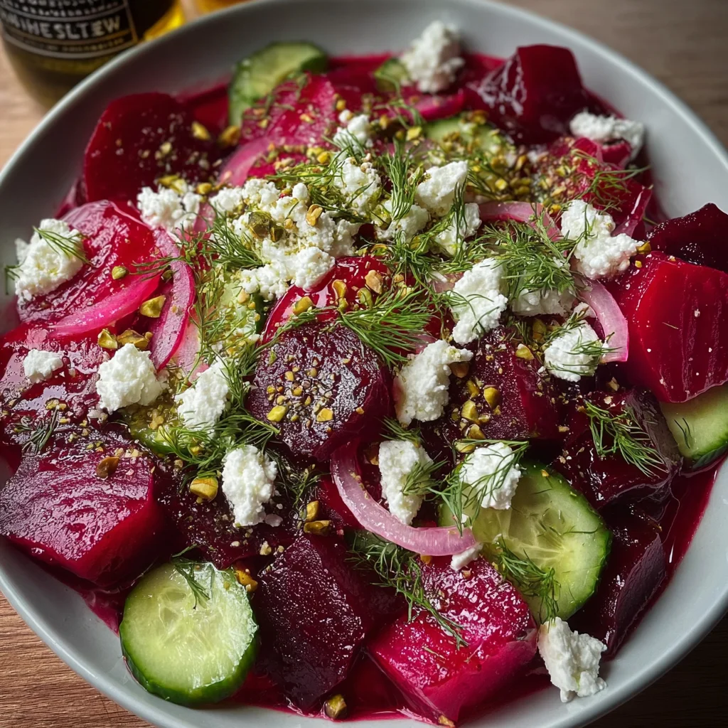 Pickled Beet Salad – A Vibrant, Tangy Delight!