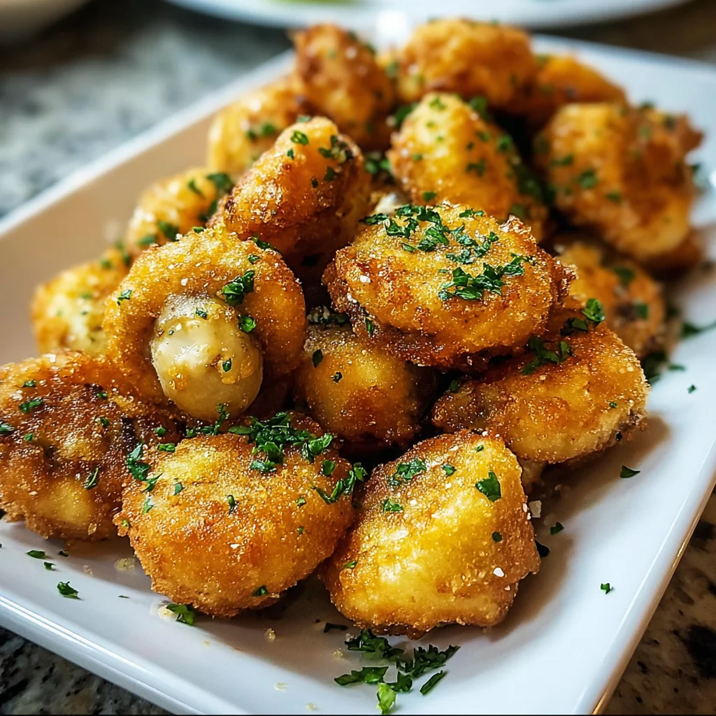 Fried Mushrooms | Crispy, Golden & Totally Addictive!