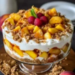 Peach Cobbler Cheesecake Fruit Salad Recipe