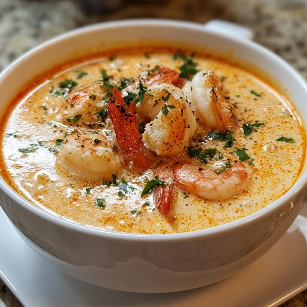 Luxurious Crab & Shrimp Seafood Bisque