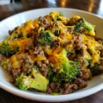 Keto Hamburger Broccoli Skillet – Comfort Meets Low-Carb!