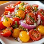Summer Cherry Tomato Salad