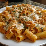 Cheesy Chicken Rigatoni | Creamy, Comforting & Family-Approved!