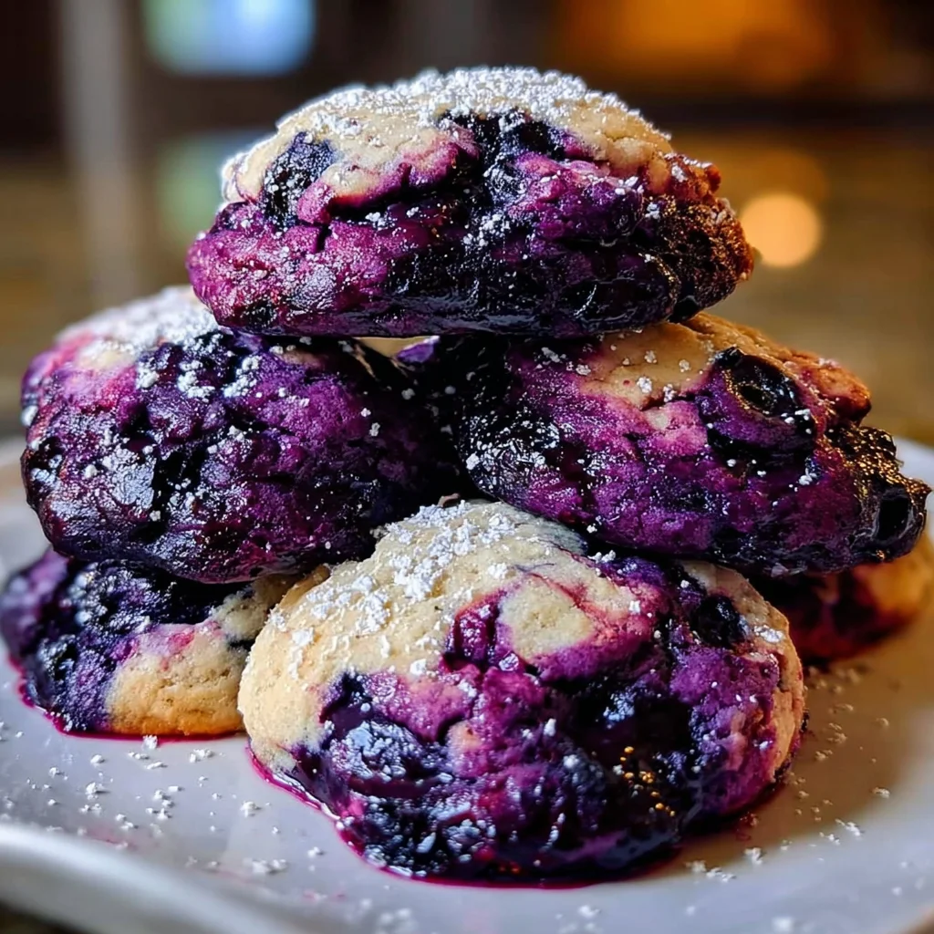 Blueberry Heaven Cookies