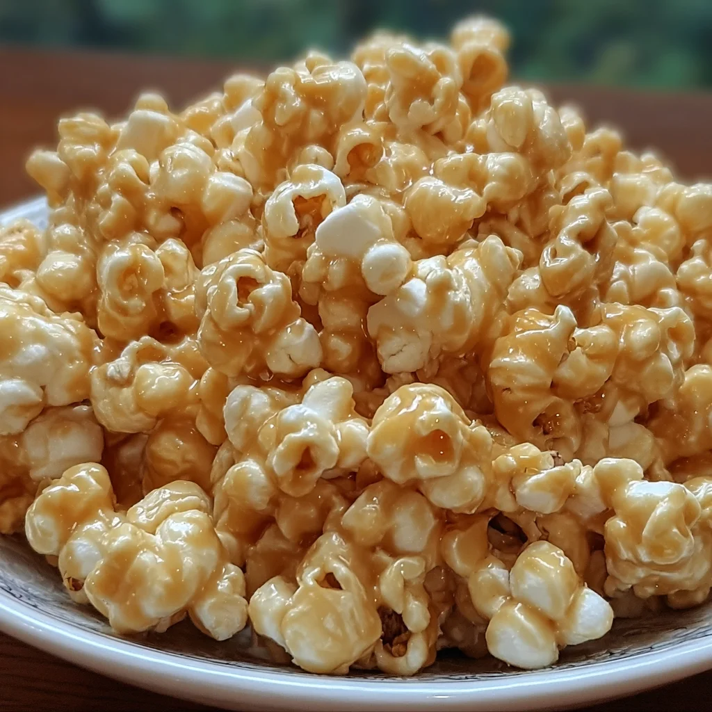 Marshmallow Caramel Corn