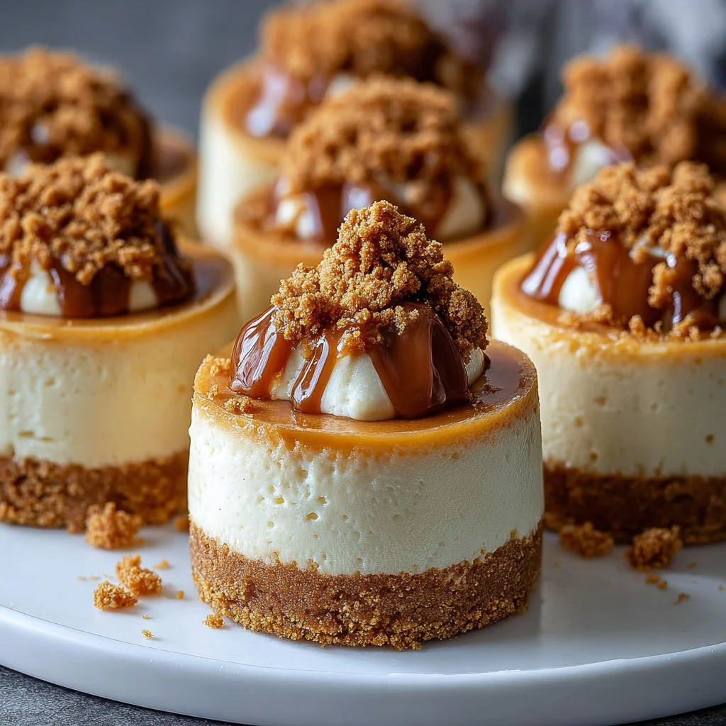 Mini Biscoff Cheesecakes – Creamy, Spiced & Totally Irresistible!