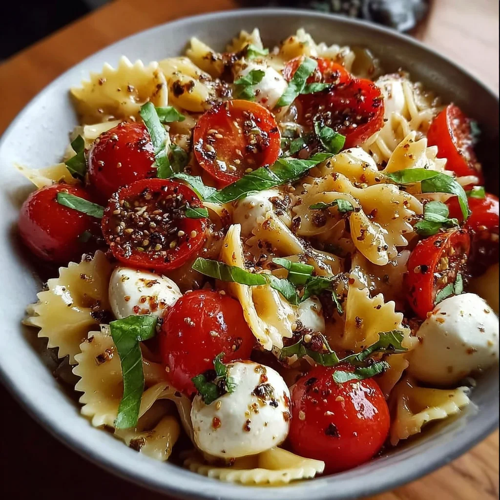 Caprese Pasta Salad – A Fresh Twist on an Italian Classic!