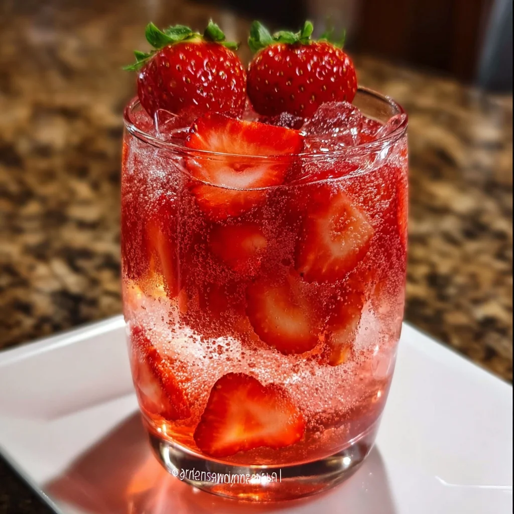 Strawberry Dirty Sprite – Fruity, Fizzy & Perfectly Refreshing!