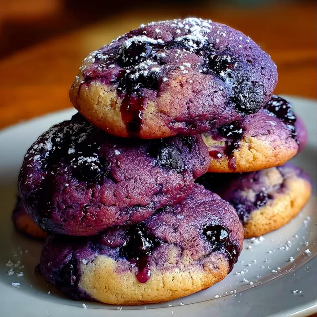 Blueberry Heaven Cookies