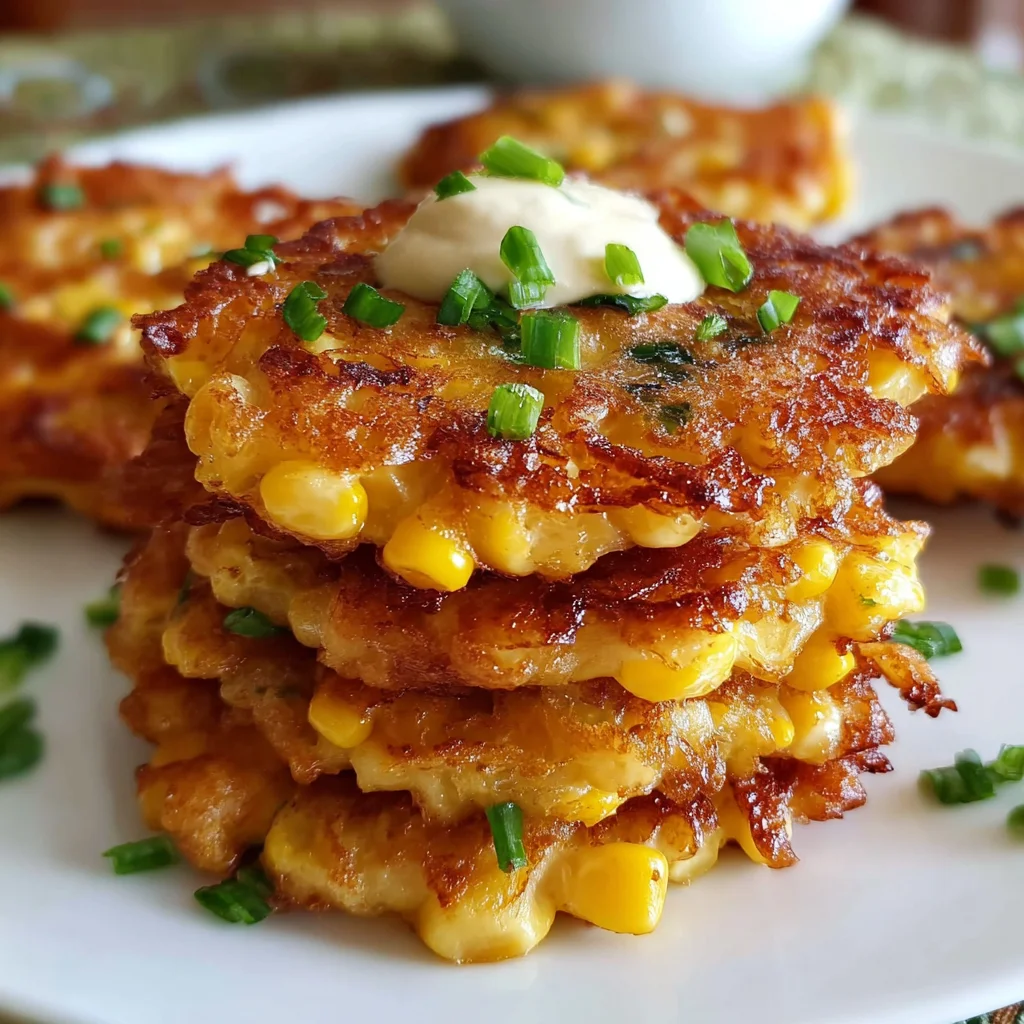 Crispy Corn Fritters – A Sweet & Savory Delight!