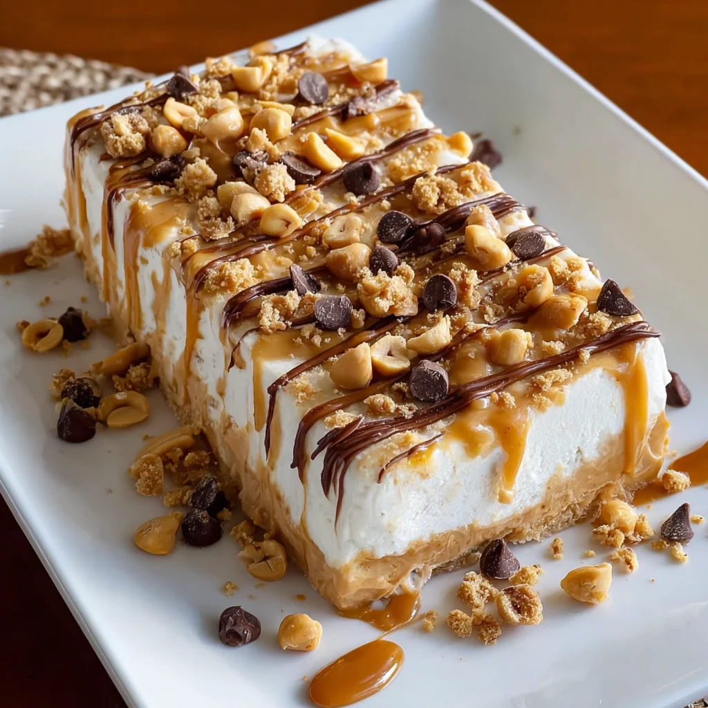 Peanut Butter Frozen Yogurt Bars | Creamy, Chilled & Naturally Sweet!