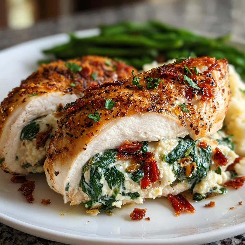 Delicious Stuffed Chicken Breast Recipe | Juicy, Cheesy & Easy Dinner Idea