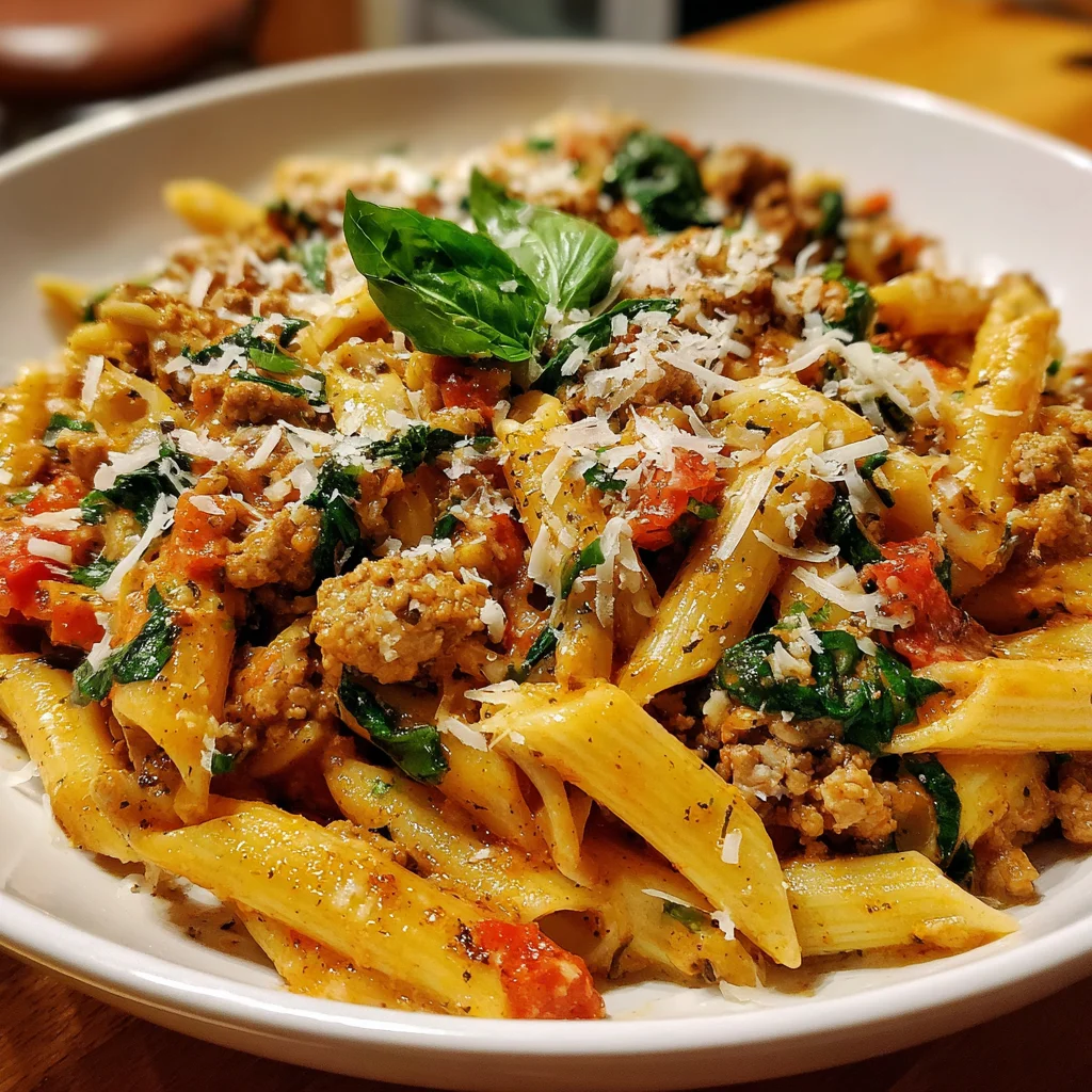 One Pot Ground Turkey Pasta | Easy, Hearty & Weeknight-Ready!