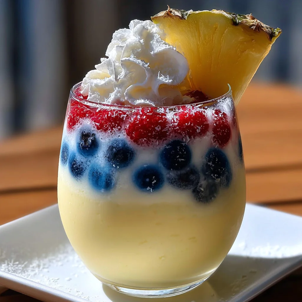 Ocean Love Colada – A Tropical Hug in a Glass!