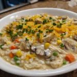 Chicken and Rice Casserole | Cozy, Creamy & One-Pan Perfection!
