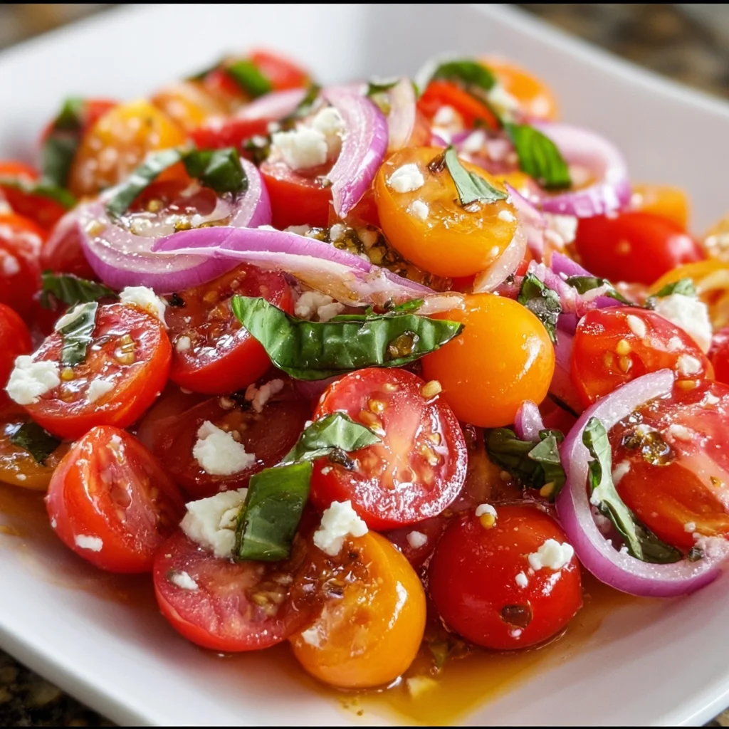 Summer Cherry Tomato Salad