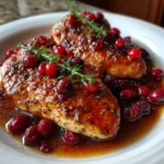Cranberry Orange Chicken – Sweet, Tangy & Perfect for Any Season!