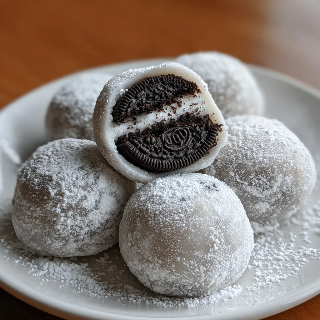 Oreo Mochi – A Chewy, Chocolatey Twist on a Japanese Classic!