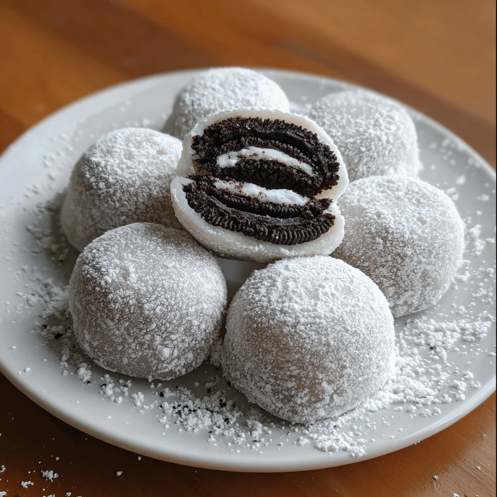Oreo Mochi – A Chewy, Chocolatey Twist on a Japanese Classic!