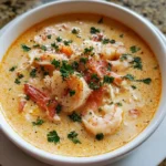 Luxurious Crab & Shrimp Seafood Bisque
