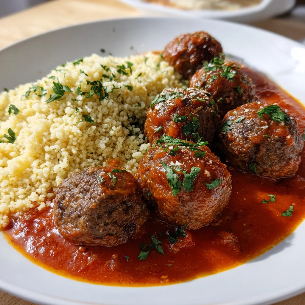 Moroccan Meatballs (Kefta Tagine) – Warm, Spiced & Comforting!