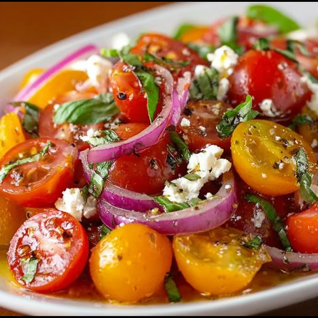 Summer Cherry Tomato Salad
