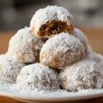 Gingerbread Snowball Cookies | Spiced, Buttery & Melt-in-Your-Mouth Holiday Magic!