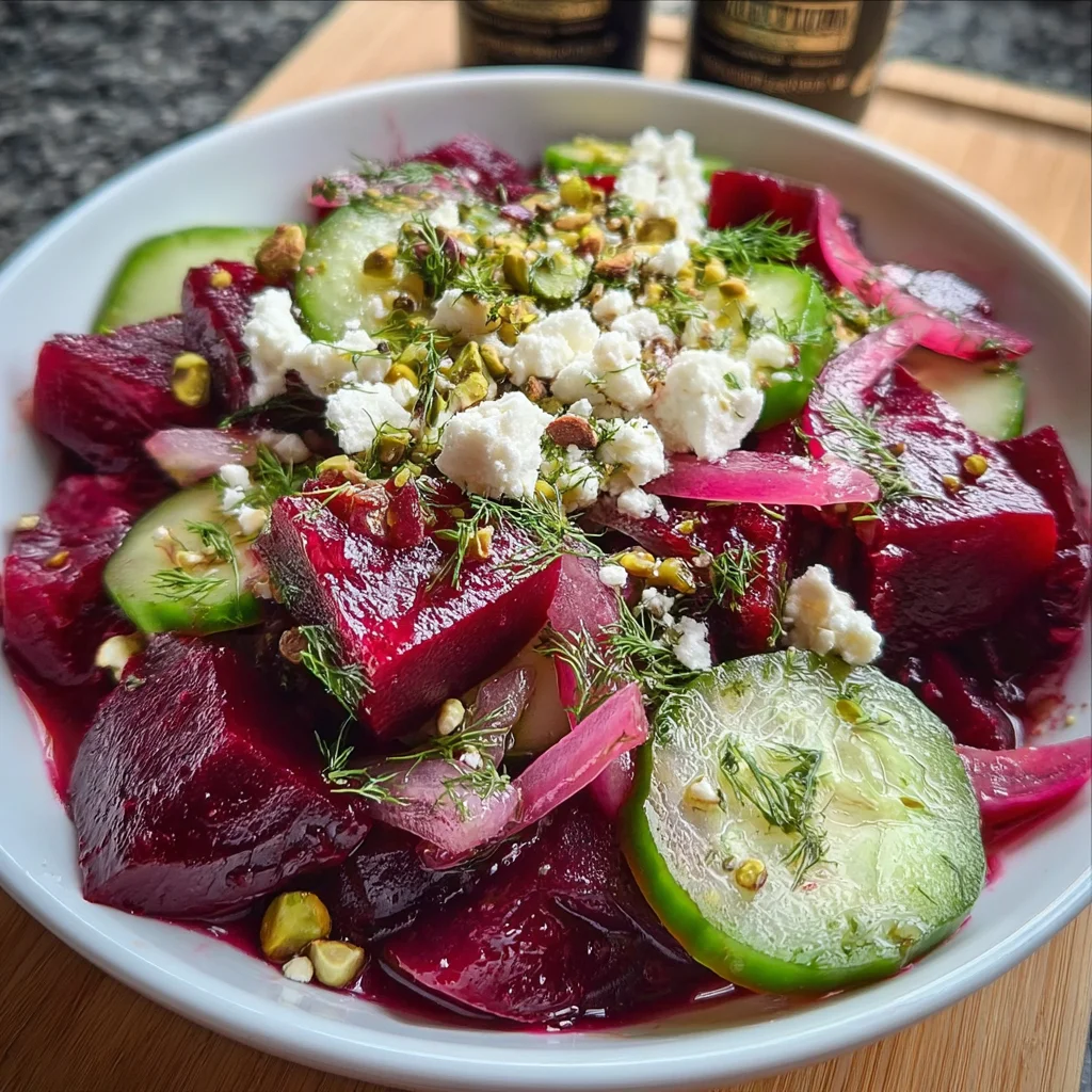 Pickled Beet Salad – A Vibrant, Tangy Delight!