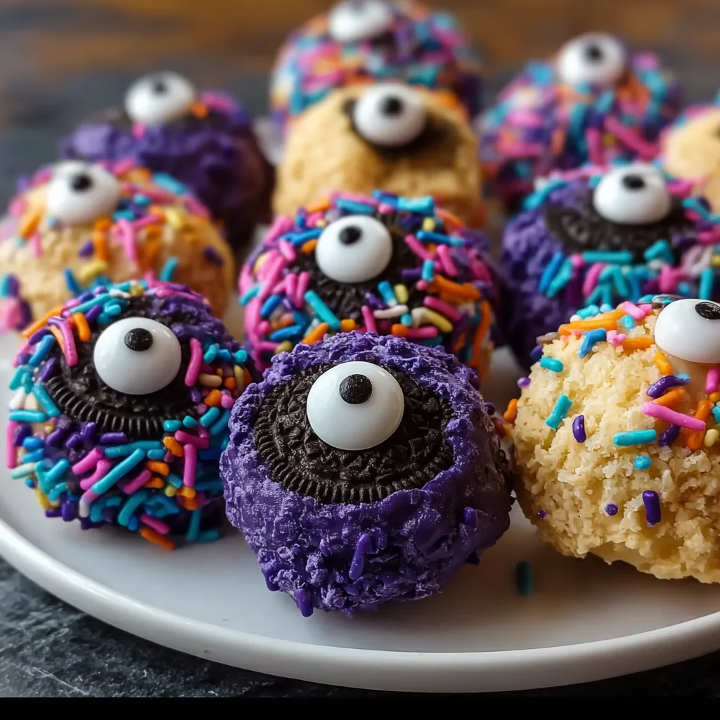 Monster Eyeballs Truffles | Spooky, Sweet & Perfect for Halloween!