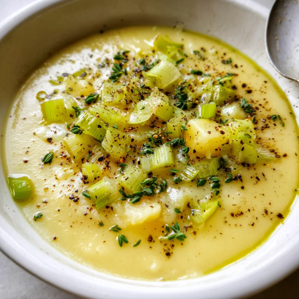 Potato Leek Soup – Creamy, Comforting & Perfectly Cozy!