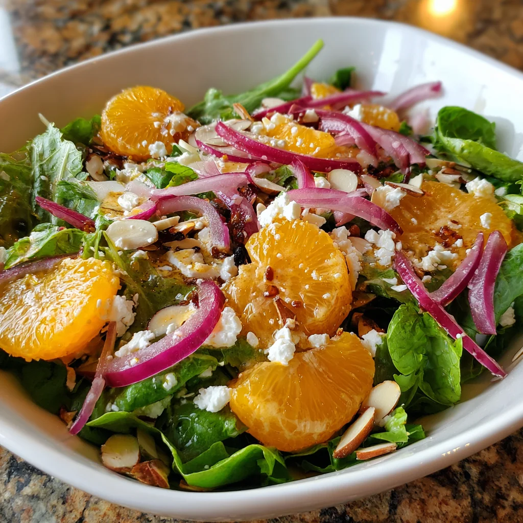 Mandarin Orange Salad – Bright, Fresh & Flavorful!