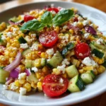 Summer Corn & Feta Salad – Bright, Crunchy & Simply Irresistible!