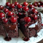 Cherry Chocolate Dream Cake | Moist, Luscious & Pure Dessert Bliss!