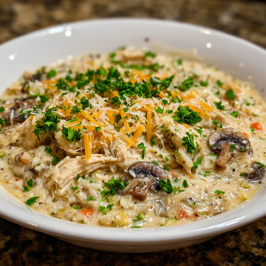 Chicken and Rice Casserole | Cozy, Creamy & One-Pan Perfection!