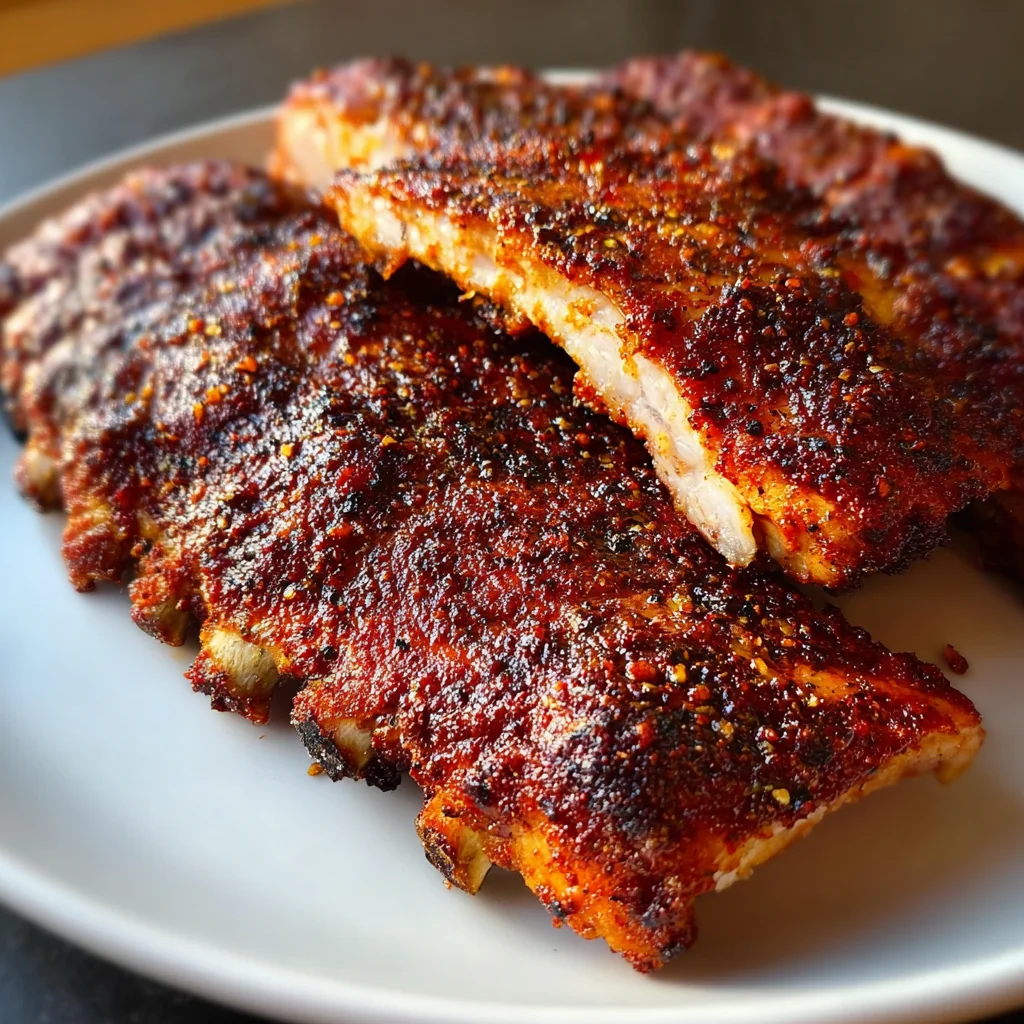 Dry Rub Ribs | Tender, Smoky & Packed with Flavor!