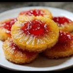 Pineapple Upside-Down Cookies – Tropical Sweetness in Every Bite