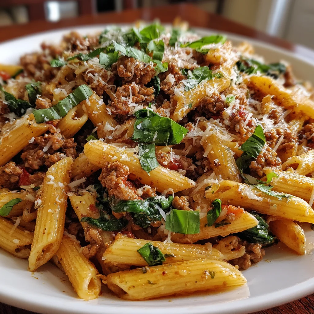One Pot Ground Turkey Pasta | Easy, Hearty & Weeknight-Ready!