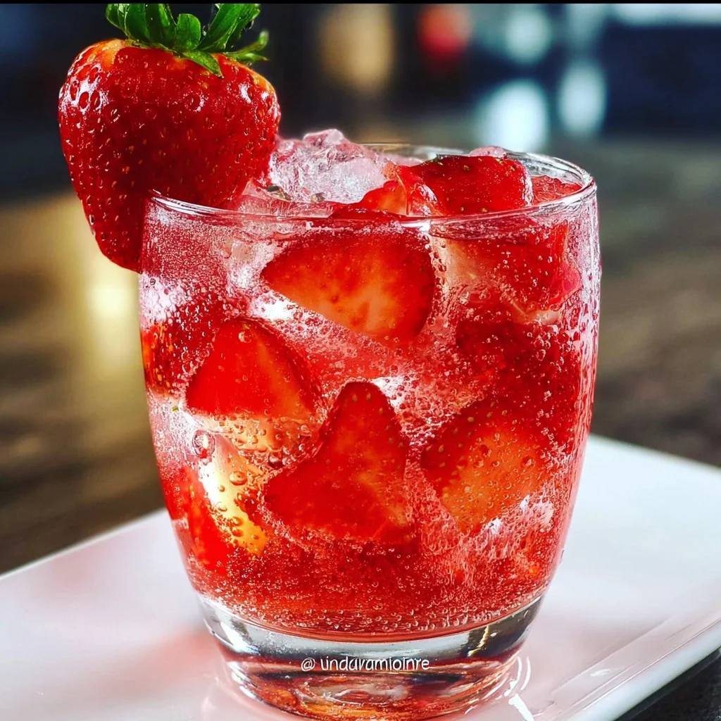 Strawberry Dirty Sprite – Fruity, Fizzy & Perfectly Refreshing!