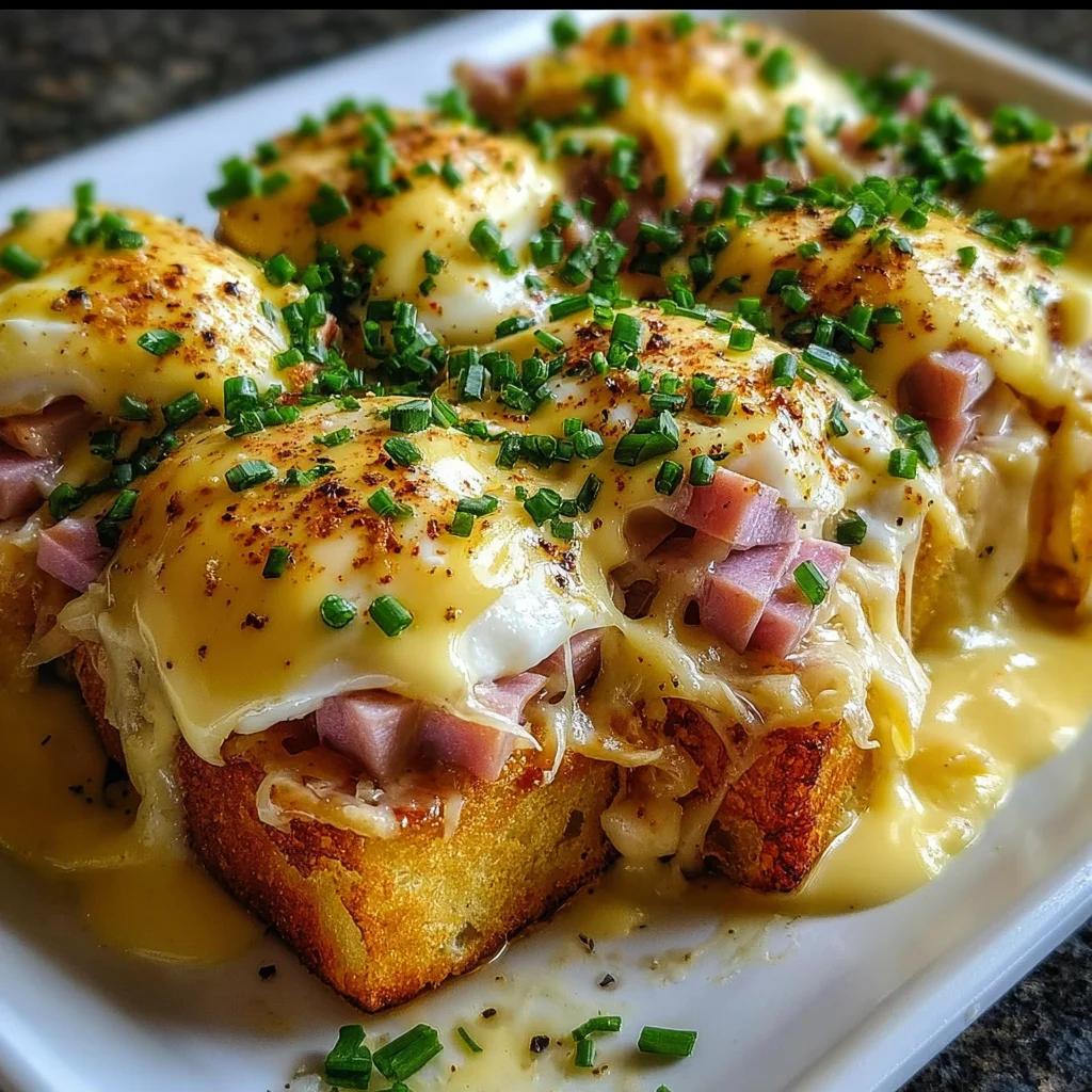 Eggs Benedict Casserole | Savory, Creamy & Brunch-Perfect!