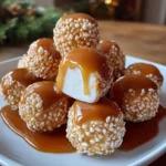 Marshmallow Caramel Crunch Balls | Gooey, Crispy & Totally Addictive!