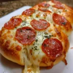 Cheesy Pepperoni Rolls | Gooey, Savory & Perfect for Pizza Lovers!