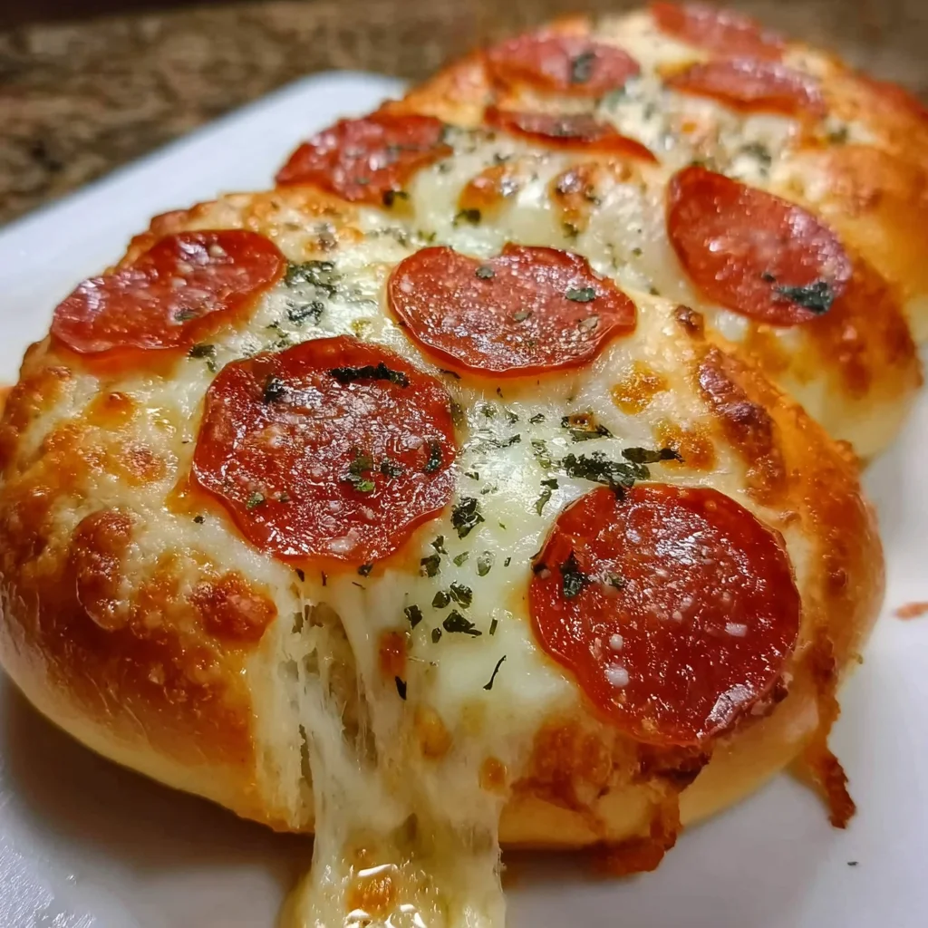 Cheesy Pepperoni Rolls | Gooey, Savory & Perfect for Pizza Lovers!
